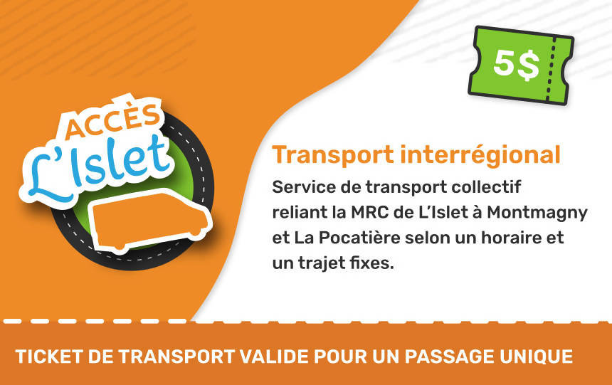 Transport collectif interrégional | 10 billets
