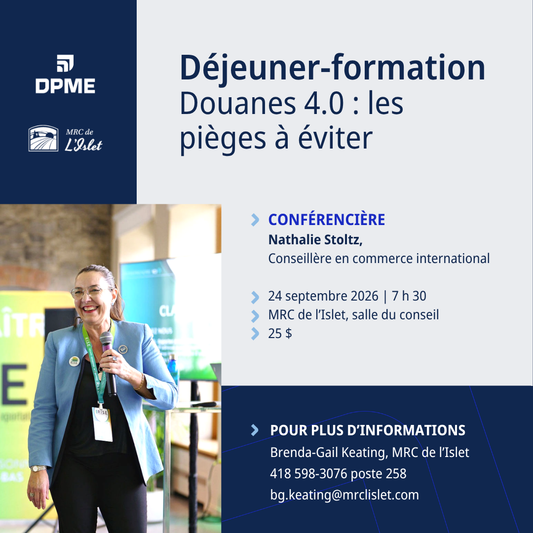 Déjeuner-Formation Douanes 4.0 : Les pièges à éviter - 24 septembre 2026 | 7h30