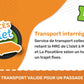 Transport collectif interrégional | 10 billets