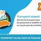Transport adapté | 10 billets